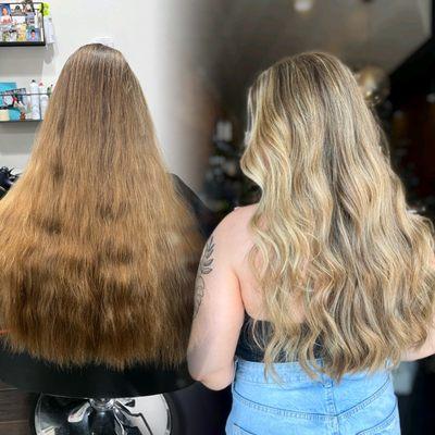 A 'little' blonding transformation