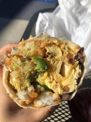 Breakfast burrito