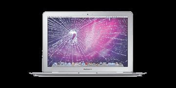 Macbook cracked screen repair