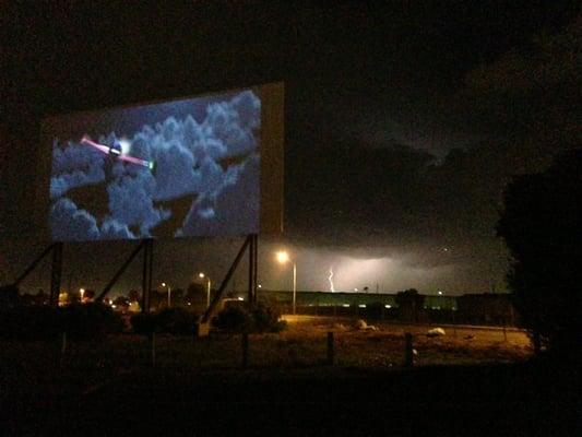 Planes & lightning!