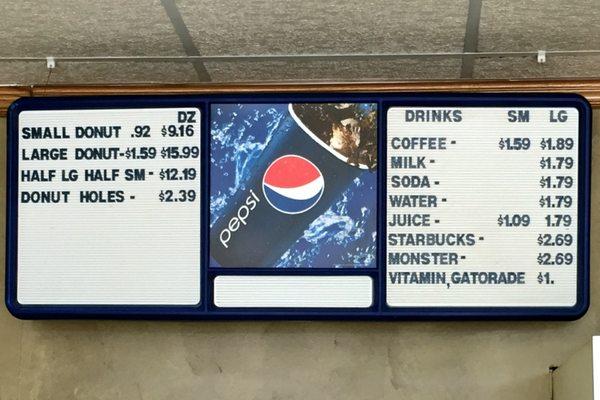 Menu Board