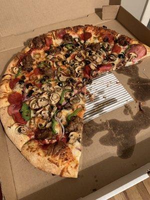 Family favorite: Omnivore Delite Pizza