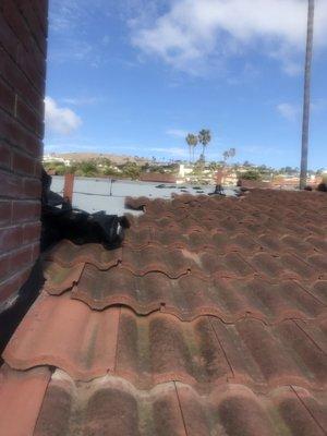 Exposed roof