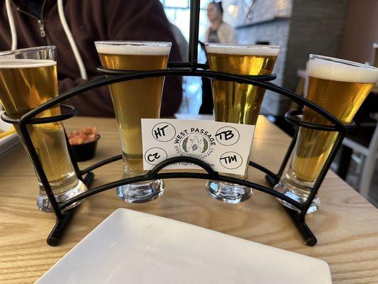 Beer flight