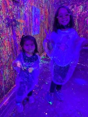 Black light fun!