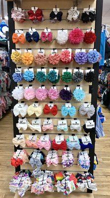 So many girls bows to choose from. This is just some of what they offer