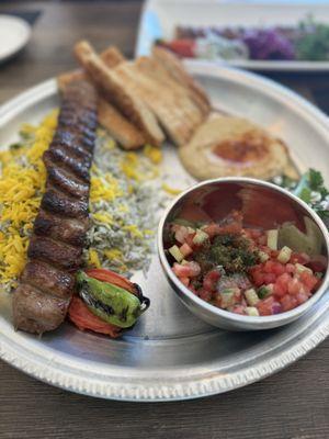 Lunch Special Beef koobideh