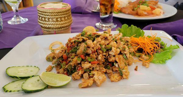 Thai minced pork