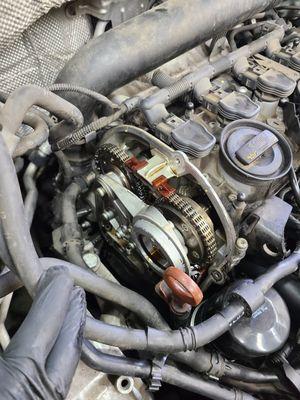 Timing cover replacement