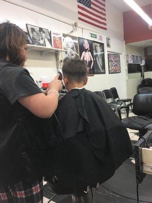 Getting a fresh cut