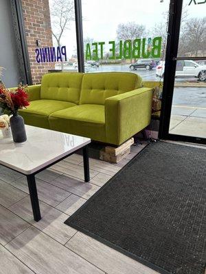 With all the tip money they're stealing from their employees. You'd think they can afford a new couch.