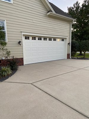 Garage of house