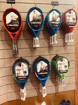 All kids rackets in stock!