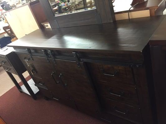 Such a cool dresser... Roughly $1100