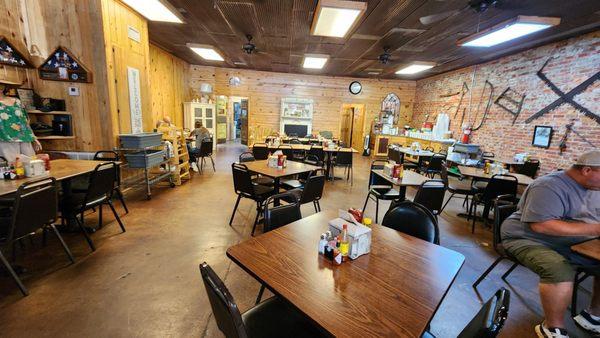 Gift shop dining area