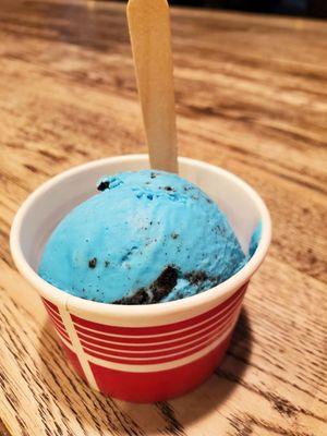 Cookie Monster gelato