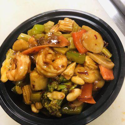 Kung Pao seafood