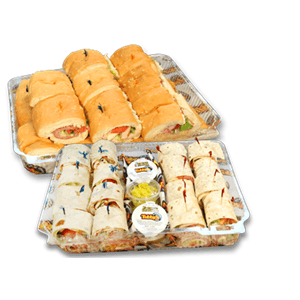 1/2 Platters feeds up to 10 People!