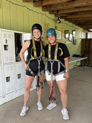 ZIPLINING!