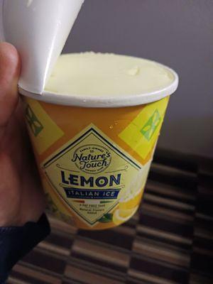 Lemon Italian Ice