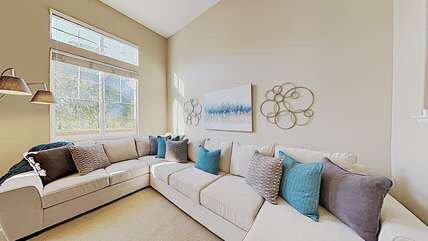 Living Room of Furnished Townhome Black Mountain Ranch