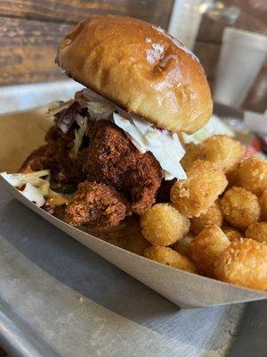 Nashville hot chicken