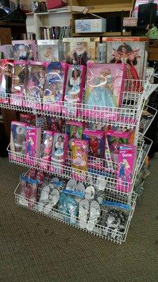 Assortment of vintage Barbies in box $10 and up