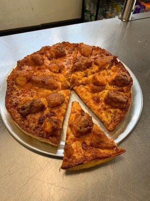 Buffalo chicken pizza