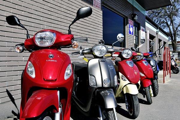 Check out our scoots!