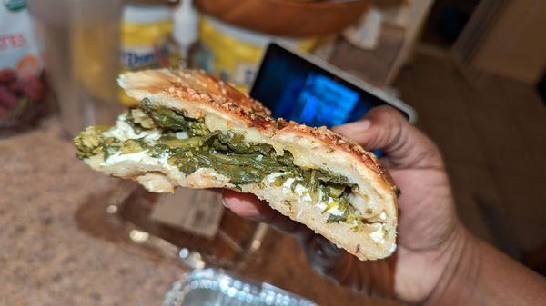 Broccoli Rabe & Ricotta Boli