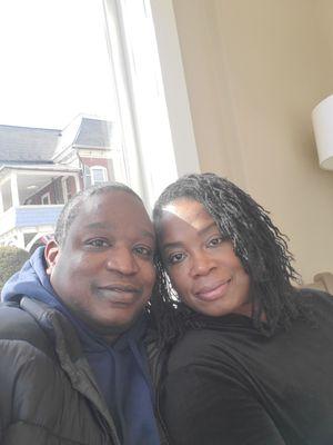 Me and the princess on our annual Pocono trip to the best spa in all of the area, Pure Day Spa.