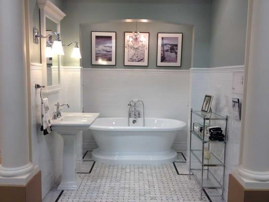 Need to relax?  Bathroom renovation with luxurious soaker tub!