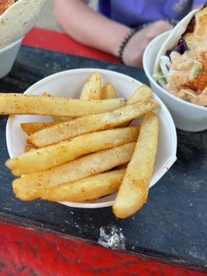 Chili-dusted Fries