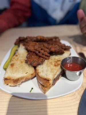 Venison Patty Melt