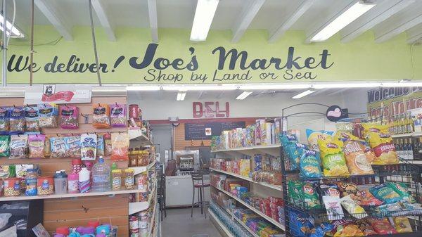 Joe's is really too small and too limited to be called a market