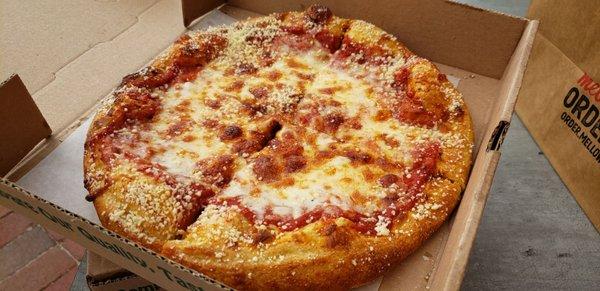 Small cheese pizza