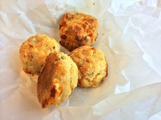 Pork pops are 60cents each and taste like a more doughy sausage ball