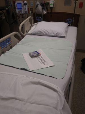 My hospital bed