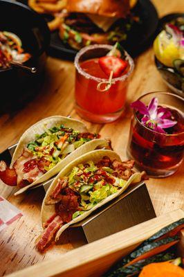 Happy hour tacos