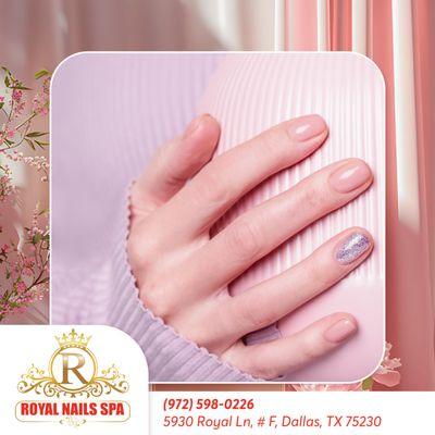 Pamper yourself with a visit to Royal Nails Spa--your nails deserve the best care!