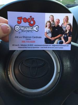 Joe's Automotive Repair