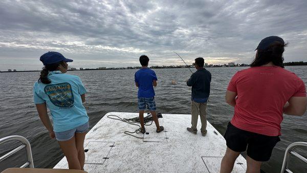 Fishing with captain Mike