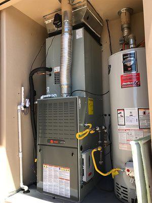 New Furnace installment for a Happy Customer, we pride ourselves in being on time and 100% satisfaction guaranteed.