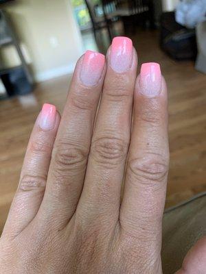 Ombré Dip Manicure