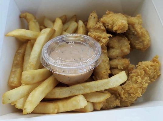 Tenders and fries