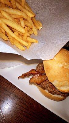 Bacon Burger & Fries