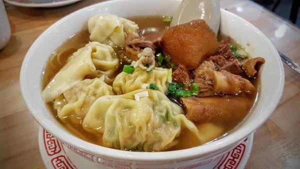 Beef Stew Wonton Noodle Soup