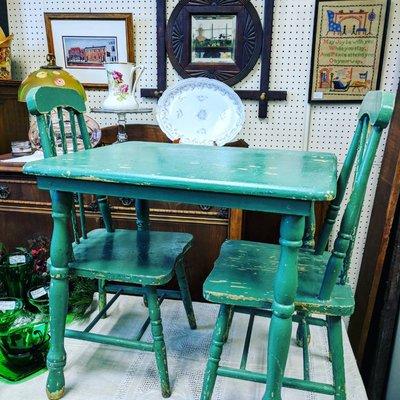 Antique children's table