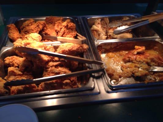 Chicken choices. Even baked if you don't want fried.