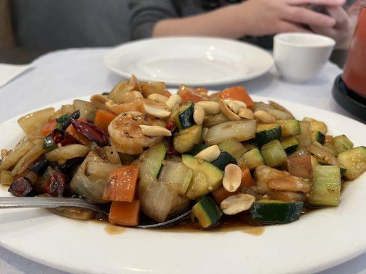 Kung Pao Prawns